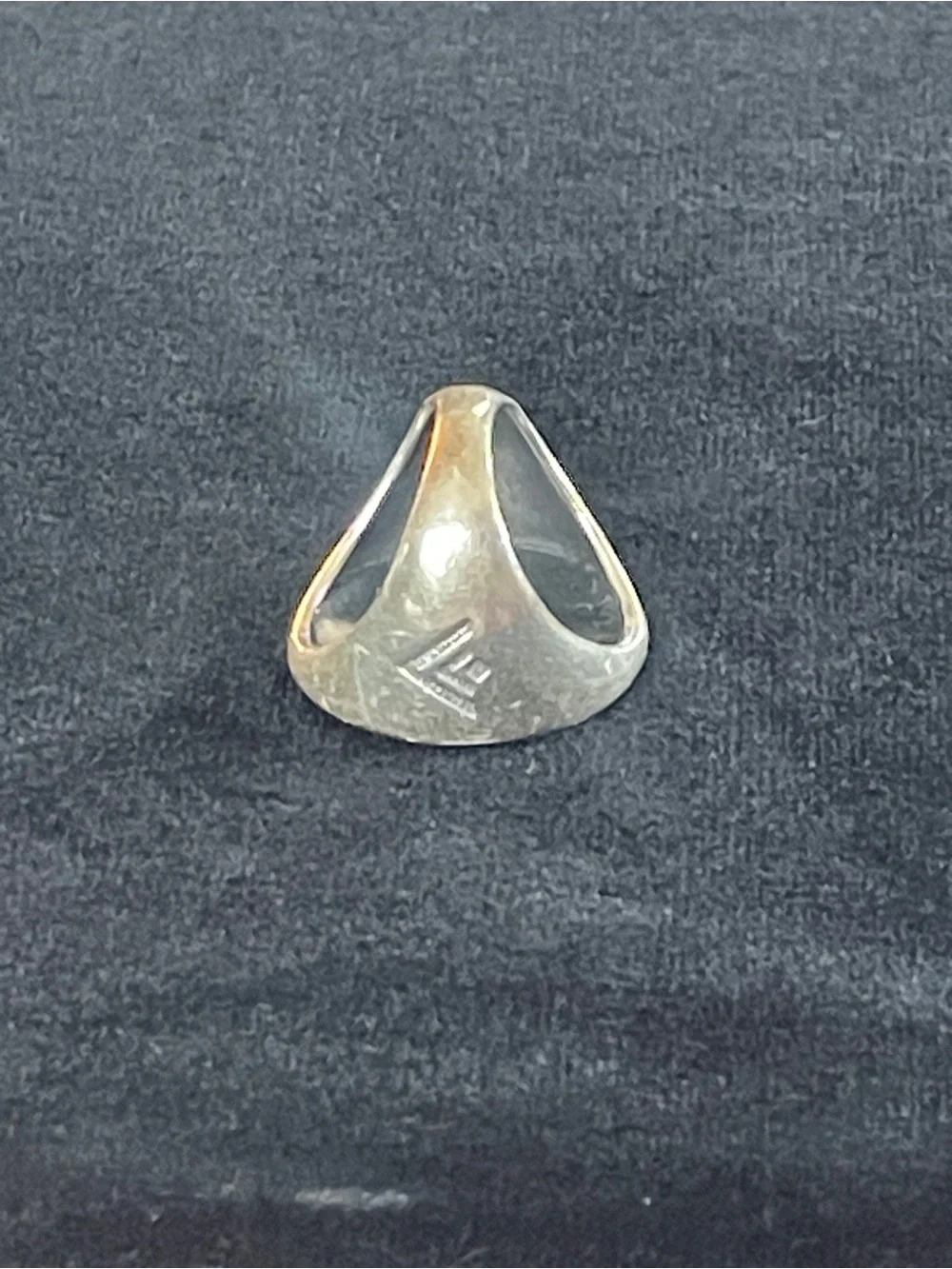 SILPADA RETIRED 925 Sterling Silver Distressed & oxidized  Roman ring size 8.
